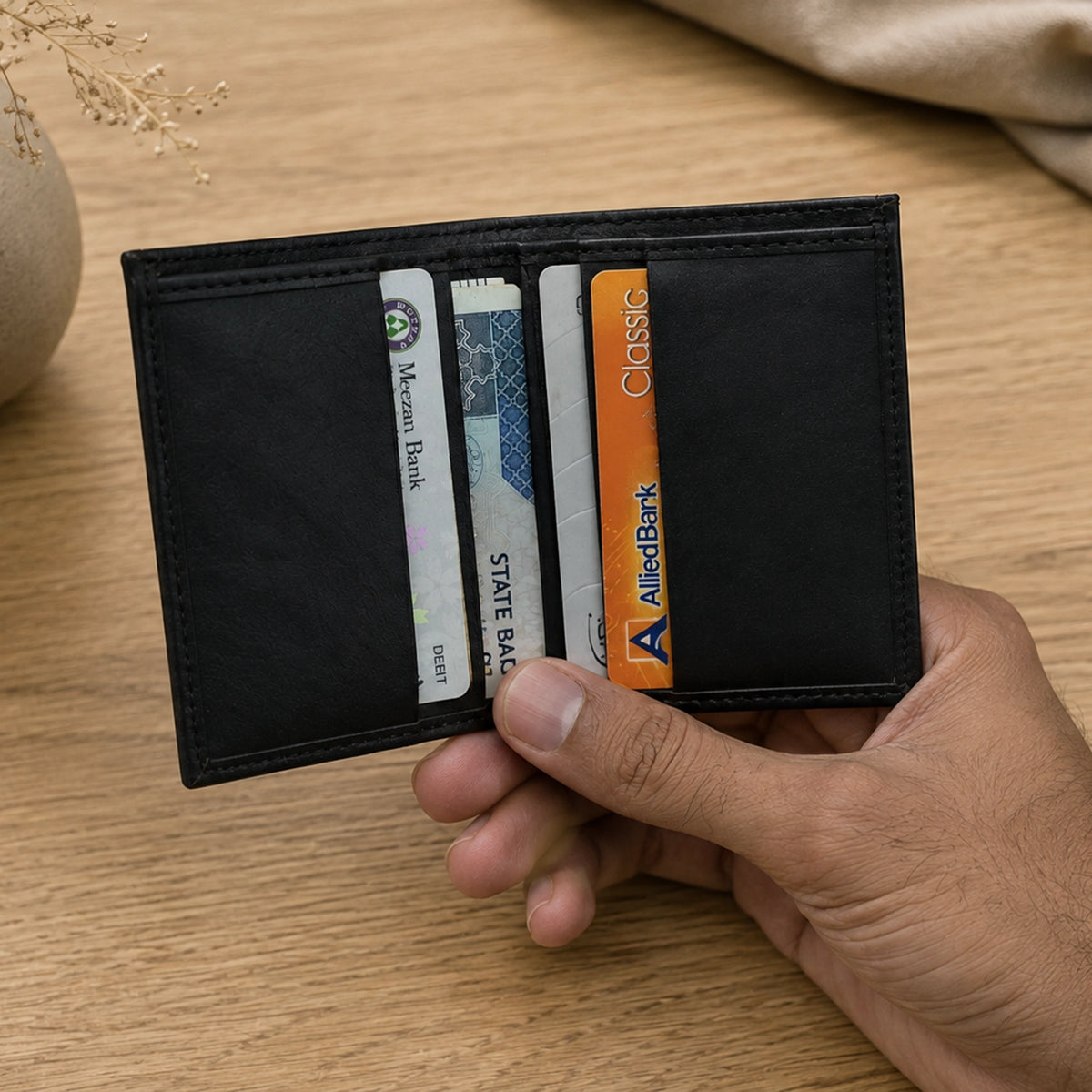Black Card Holder ANB-0083