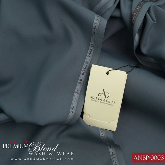 Premium Men Blend Wash & Wear / ANBP-0003 Grey