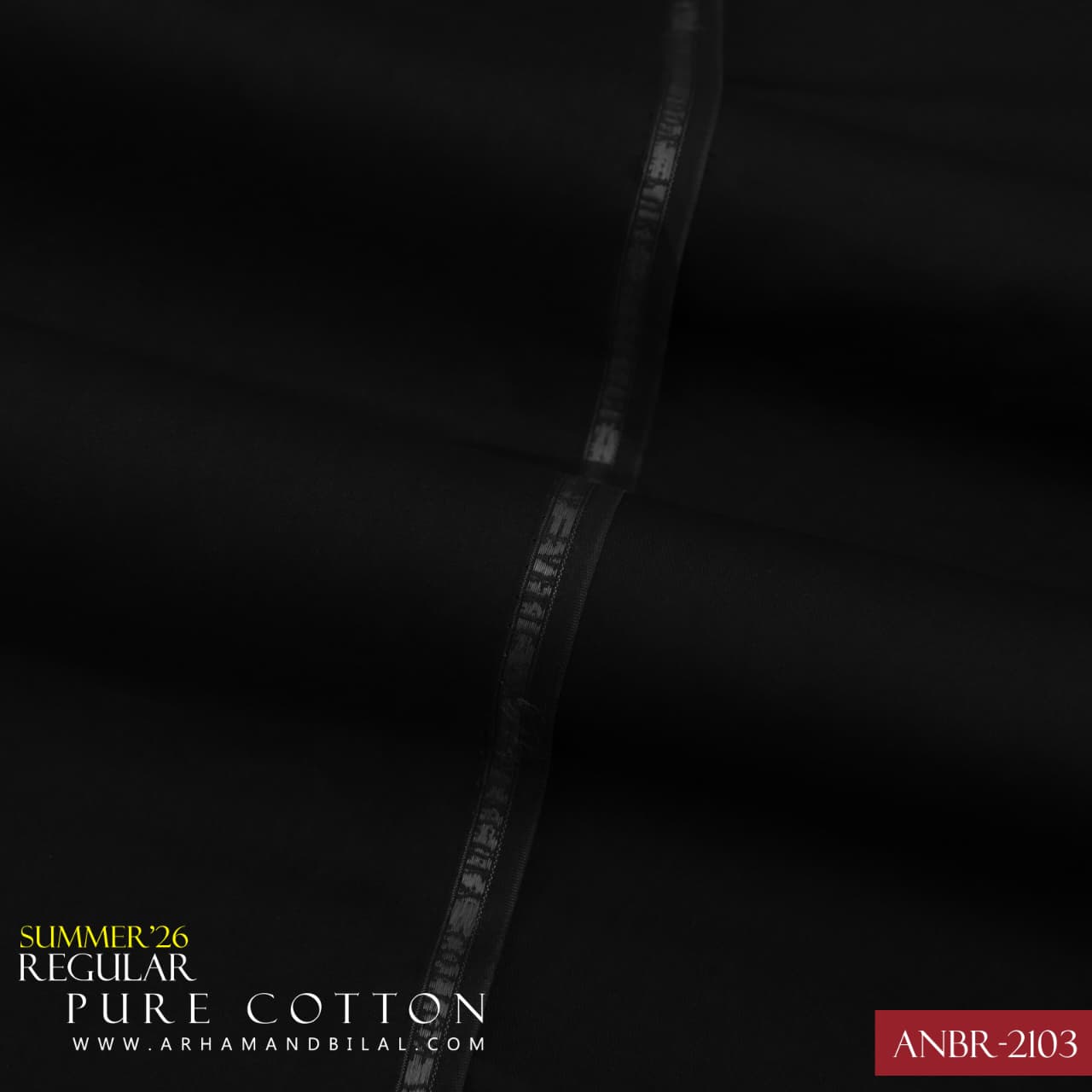 Reguler Series Men Pure Cotton ANBR-2103 Black